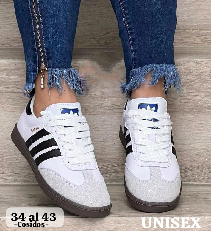 Adidas Samba Blanco Negro Kc